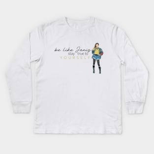 Be Like Janis - Mean Girls the Musical Kids Long Sleeve T-Shirt